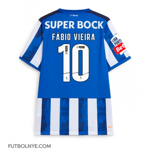 Camiseta Porto Fabio Vieira #10 Primera Equipación 2024-25 manga corta